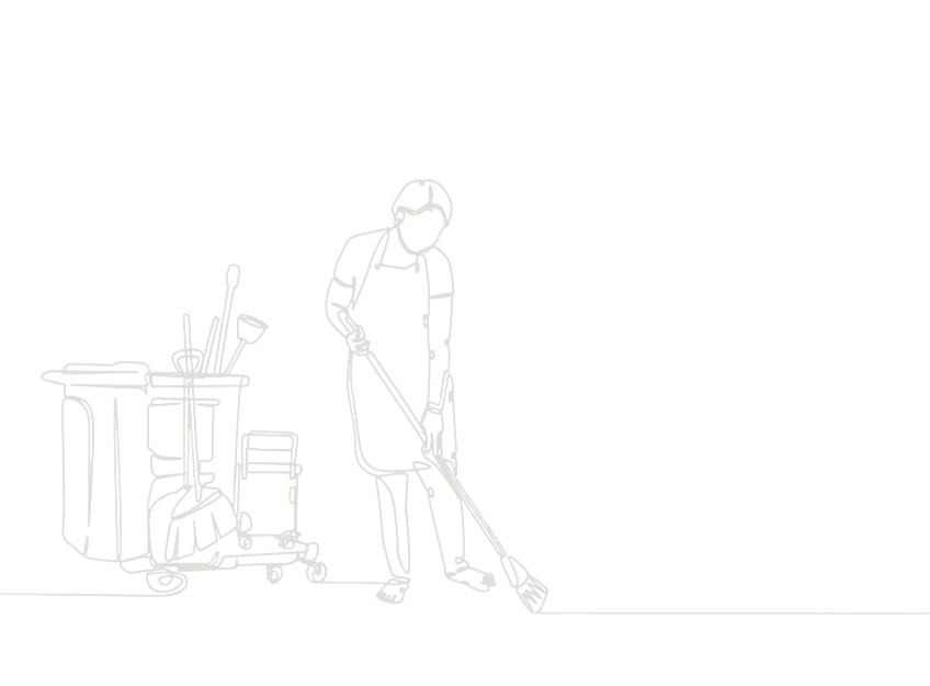 Illustration d’un agent de nettoyage